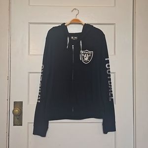 Raiders hoddie woman's Large